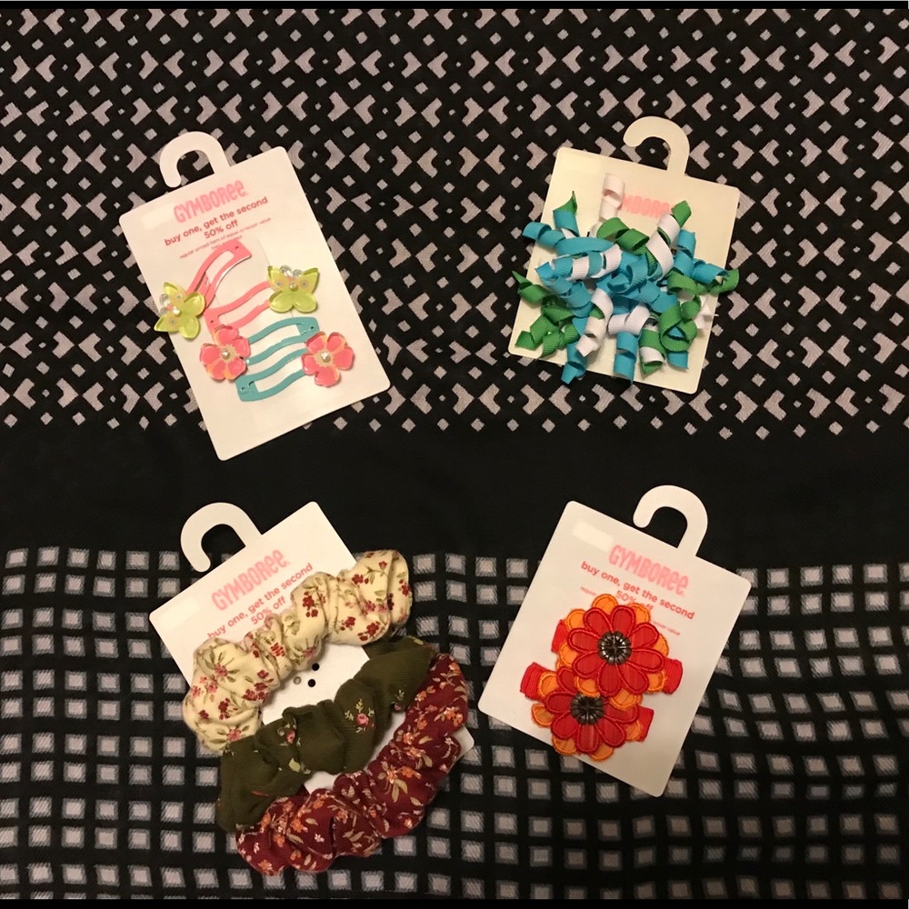Gymboree Hair Accessories NWT